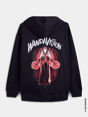 Buzo Oversize Unicolor con Capota para Mujer Diseño Wanda Visión 04474