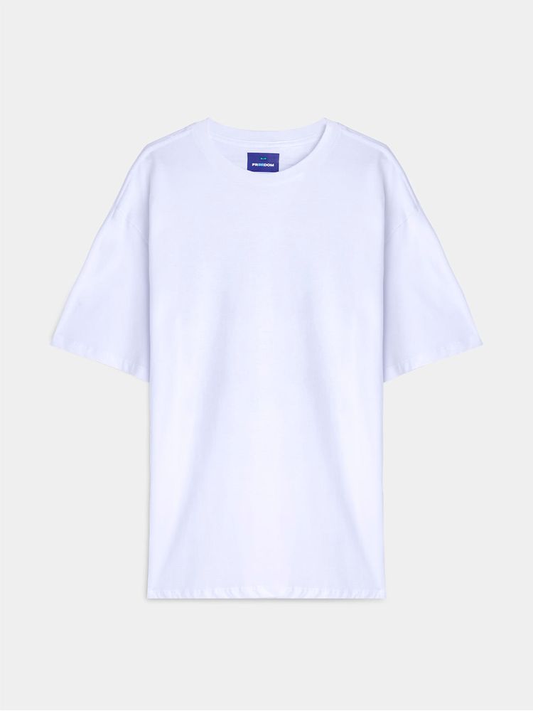 Camiseta Oversize con Estampado para Hombre 04809